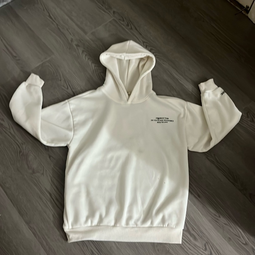 A hoodie, only worn once